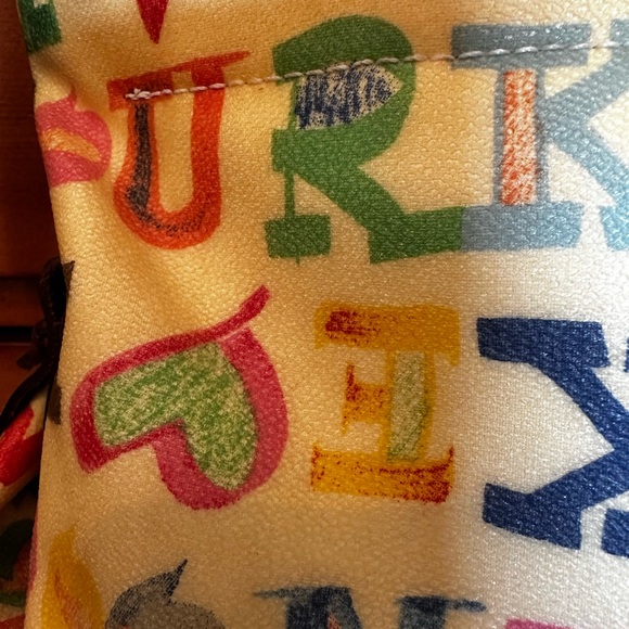 Dooney & Bourke Vintage Y2K Doodle Bag and Wallet - Picture 3 of 9